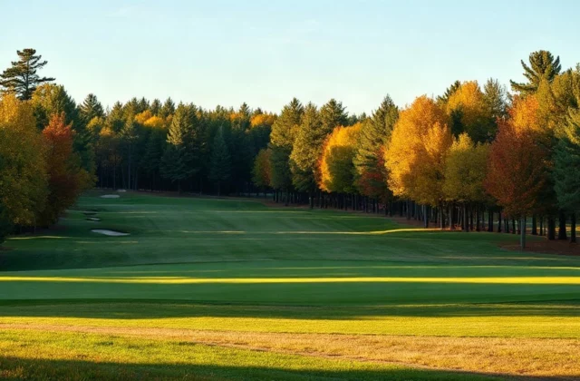 Illustration generated by artificial intelligence. This is not a photograph of this course: no freely licensed image of the site exists to date.