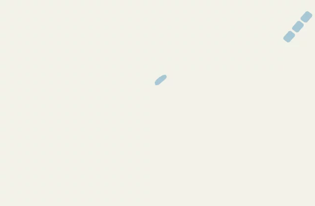 Plan de Boule rock golf club d’après les relevés d’OpenStreetMap (licence ODbL).