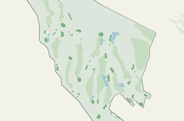Layout of Bro Bålsta GK from OpenStreetMap survey data (ODbL licence).
