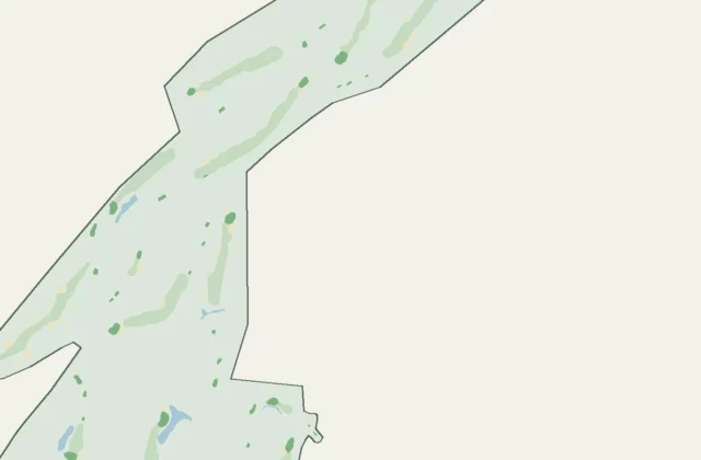 Layout of Bryngfjordens Golfklubb from OpenStreetMap survey data (ODbL licence).