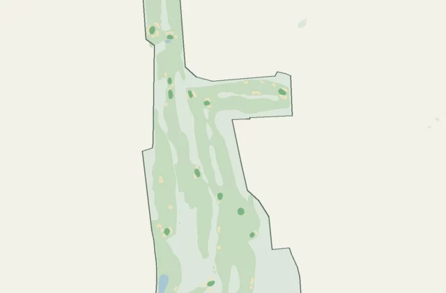 Layout of Cataraqui Golf and Country Club from OpenStreetMap survey data (ODbL licence).