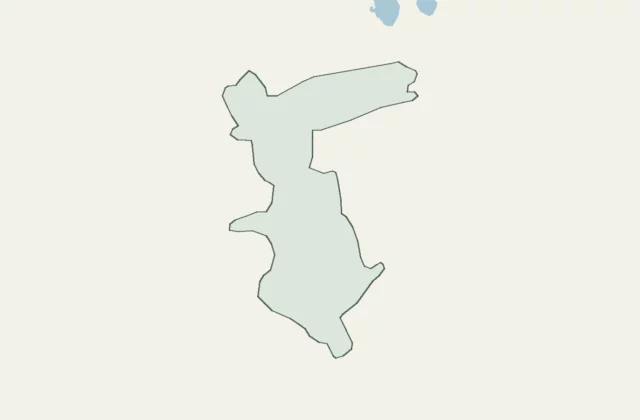 Plan de Club de Golf Siscoe d’après les relevés d’OpenStreetMap (licence ODbL).