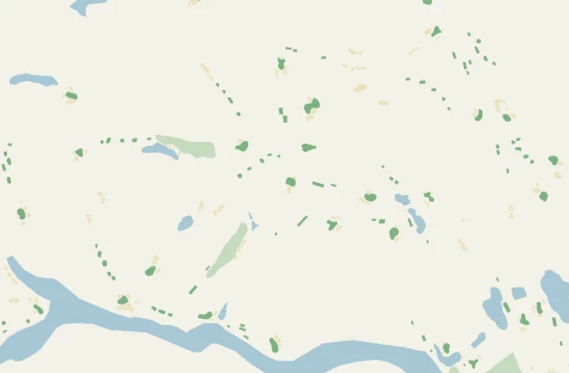 Layout of Dundarave Golf Course from OpenStreetMap survey data (ODbL licence).