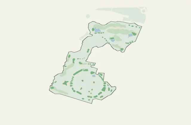 Layout of Golf d’Ilbarritz from OpenStreetMap survey data (ODbL licence).