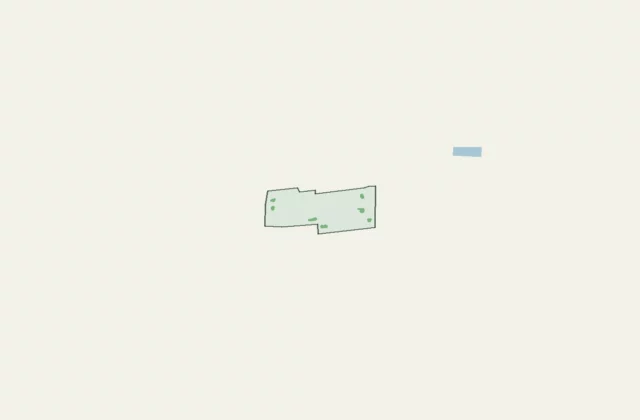 Layout of Golf de Barbentane from OpenStreetMap survey data (ODbL licence).