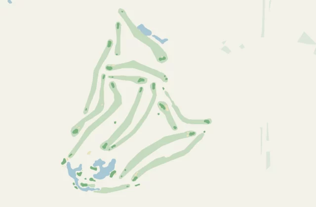 Layout of Golf de Béthemont from OpenStreetMap survey data (ODbL licence).