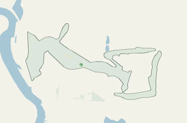 Layout of Golf de Chantaco from OpenStreetMap survey data (ODbL licence).