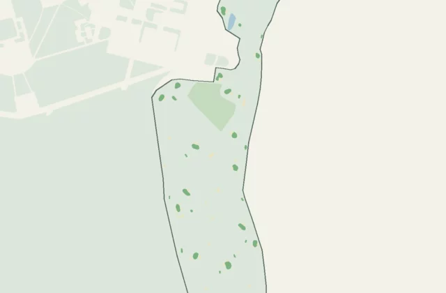 Layout of Golf de l’École de l’air from OpenStreetMap survey data (ODbL licence).