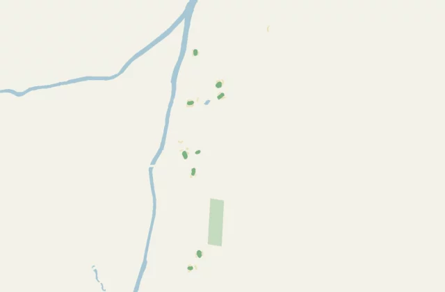 Layout of Golf de Luchon from OpenStreetMap survey data (ODbL licence).