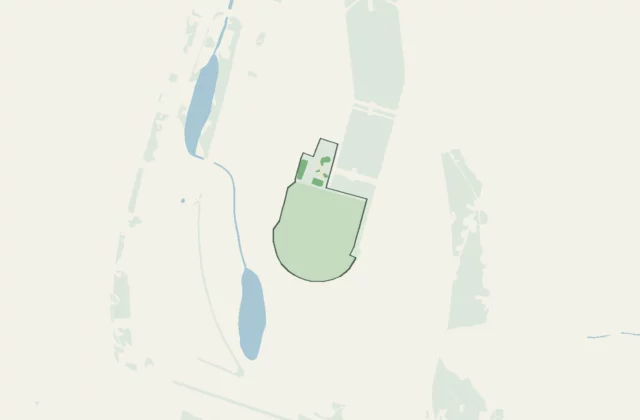 Layout of Golf ParisLongchamp from OpenStreetMap survey data (ODbL licence).