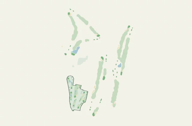 Layout of Golf Club Schinznach Bad from OpenStreetMap survey data (ODbL licence).