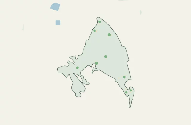Plan de Golf & Ski Vieux-Lennox d’après les relevés d’OpenStreetMap (licence ODbL).