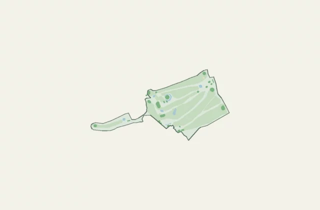Layout of Golf Weid Hauenstein from OpenStreetMap survey data (ODbL licence).