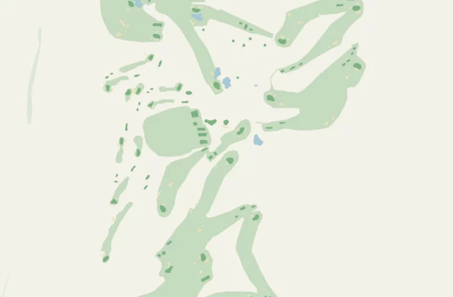 Layout of Golfplatz Kaiserhöhe from OpenStreetMap survey data (ODbL licence).