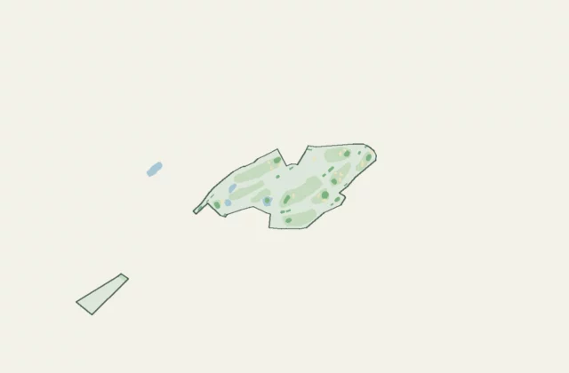 Layout of Golfclub Riederalp from OpenStreetMap survey data (ODbL licence).