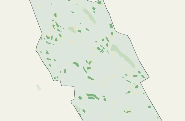 Layout of Los Angeles Country Club — North Course from OpenStreetMap survey data (ODbL licence).