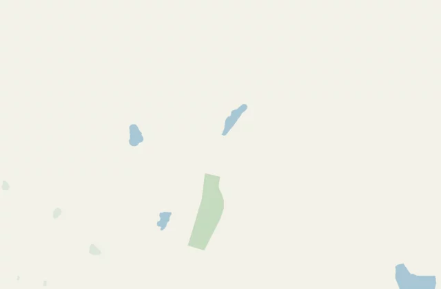 Plan de Mystic Pines Golf d’après les relevés d’OpenStreetMap (licence ODbL).