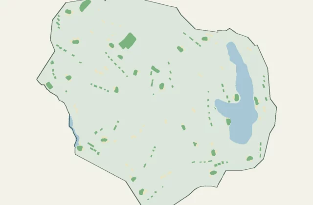 Layout of Quail Hollow Club from OpenStreetMap survey data (ODbL licence).