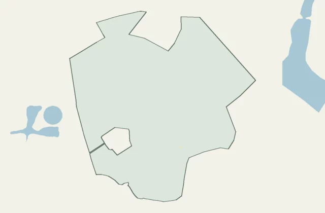 Layout of Royal Ascot Golf Club from OpenStreetMap survey data (ODbL licence).