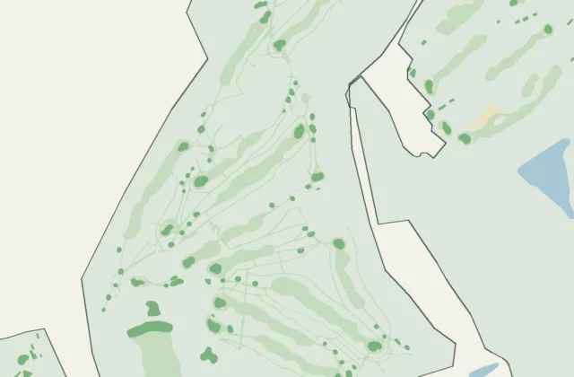 Layout of The Renaissance Club from OpenStreetMap survey data (ODbL licence).