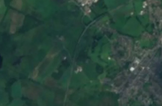 Castle Douglas Golf Club from space. Sentinel-2 cloudless 2016 by EOX IT Services GmbH (contains modified Copernicus Sentinel data), CC BY 4.0.