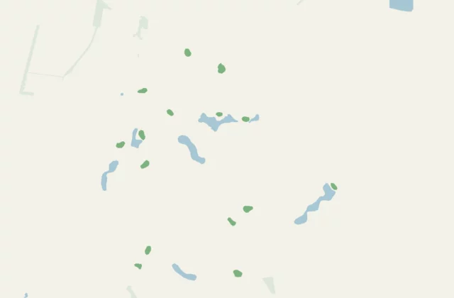 Layout of Golf & Country Club Elfrather Mühle from OpenStreetMap survey data (ODbL licence).