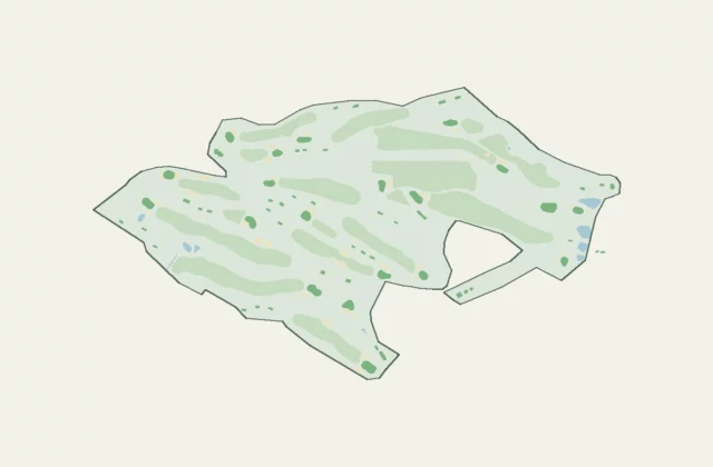 Layout of Golf- und Landclub Oberpfälzer Wald from OpenStreetMap survey data (ODbL licence).
