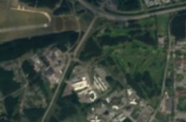 Linköpings Golfklubb från ovan. Satellitbild Sentinel-2 cloudless 2016 av EOX IT Services GmbH (innehåller modifierade Copernicus Sentinel-data), CC BY 4.0.