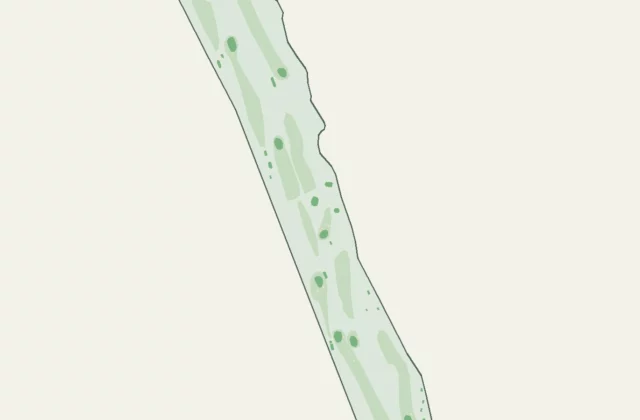 Layout of Wick Golf Club from OpenStreetMap survey data (ODbL licence).